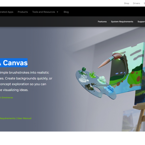 NVIDIA Canvas