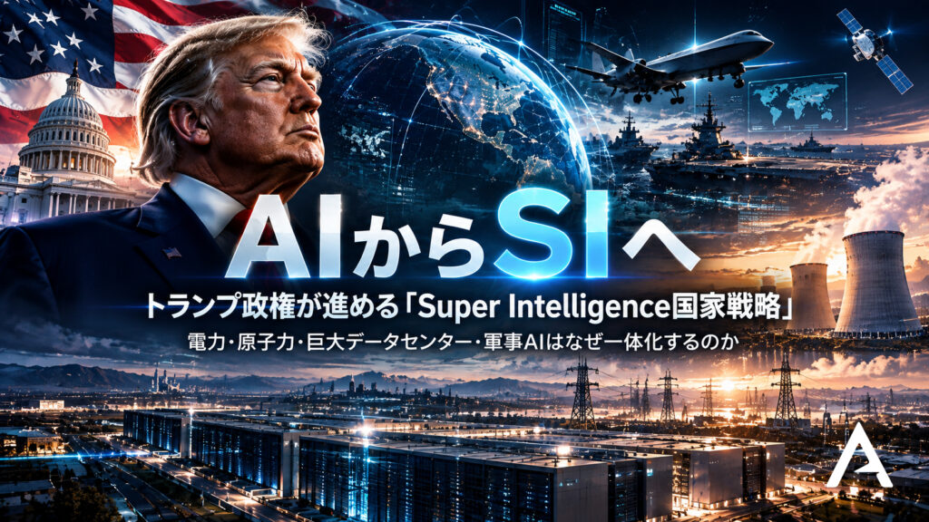 AIからSIへ──トランプ政権が進める「Super Intelligence国家戦略」
